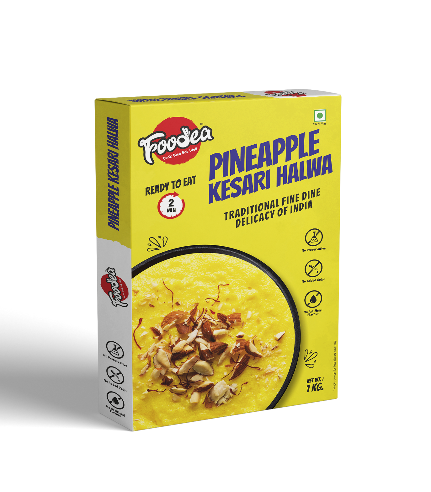 Pineapple Kesari Halwa Foodea